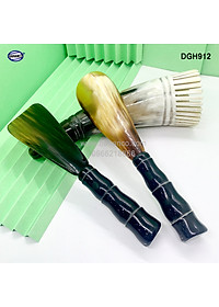 Đón giày bằng sừng tay cầm đốt trúc VIP (Dài 20cm) DGH912 - Chuyên dụng cho giày cao cấp - Cho giày Nam & Nữ - Product of HAHANCO
