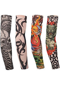 Bộ 2 Găng tay hình xăm tattoo (Mẫu ngẫu nhiên)