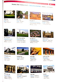 Combo 2 sách Từ điển hình ảnh Tam Ngữ Trung Anh Việt – Visual English Vietnamese Chinese Trilingual Dictionary +Phát triển từ vựng tiếng Trung Ứng dụng (in màu) (Có Audio nghe) +DVD tài liệu 