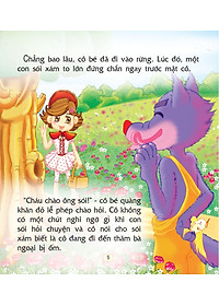 Truyện Cổ Tích Thế Giới Hay Nhất - Cô Bé Quàng Khăn Đỏ (Tái Bản)