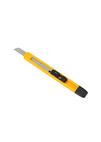 Dao rọc giấy nhỏ Deli - Vàng - Combo 2 chiếc - E2051