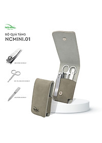 Bộ Quà Tặng 3 Sản Phẩm Thép Không Gỉ Cao Cấp KỀM NGHĨA NCARE Mini Xám (Không Kềm)