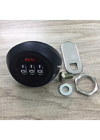 Khóa tủ mật mã cho tủ dày dưới 15mm 3 số không chìa 22mm Reallocks RL9047-07 Keyless