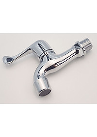 Vòi hồ nhựa ABS mạ Chrome Eurolife EL-HN03 (Trắng bạc)