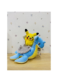 Gấu bông Pokemon Lapras + tặng 1 pokemon dạng móc khóa