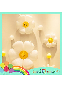 Bong bóng trang trí tiệc xinh chủ đề hoa cúc