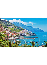 Bộ tranh xếp hình cao cấp 1000 mảnh ghép – Bờ Biển Amalfi, Ý (50x79cm)
