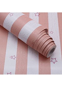 Giấy dán tường Ngôi sao hồng WP0018 10M 