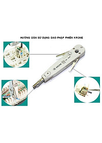Dao phập phiến Krone Tool nhấn mạng điện thoại Krone LSA Plus, Dụng cụ nhấn cáp Krone RJ11 RJ45