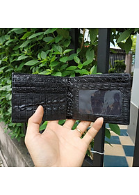 Ví Nam Gù Cá Sấu Lớn 2 Mặt Cao Cấp