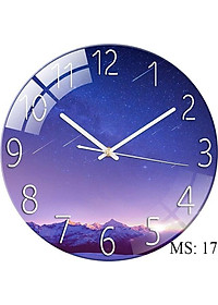 ĐỒNG HỒ TREO TƯỜNG TRANG TRÍ PHỦ PHA LÊ KT 35 CM( MS 18)