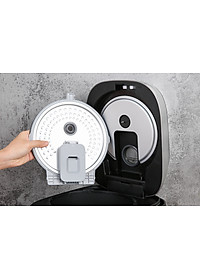 Nồi cơm cao tần Toshiba RC-18IP1PV - 1.8L - Lòng nồi dày 3mm chống dính, Công nghệ cao tần IH 1300W + nhiệt 3D, Chế độ điều chỉnh độ mềm của cơm, Hẹn giờ nấu- Hàng chính hãng, bảo hành 12 tháng