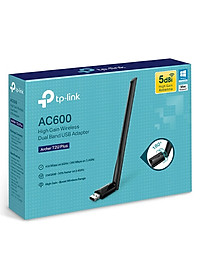 Bộ Chuyển Đổi USB Wifi TP-Link Archer T2U Plus Công Suất Cao AC600 - Hàng Chính Hãng