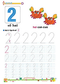 Tủ Sách Bé Vào Lớp Một - Tập Tô Số Lớp 1