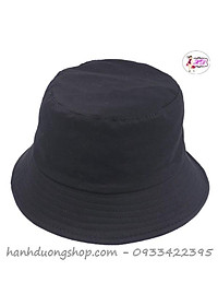 Nón bucket nữ thời trang không thêu logo với chất liệu vải cotton thoáng mát dễ thấm hút mồ hôi