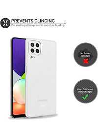 Ốp lưng silicon dẻo trong suốt mỏng 0.6mm cho Samsung Galaxy A22 4G / M22 / M32 hiệu Ultra Thin độ trong tuyệt đối chống trầy xước - Hàng nhập khẩu