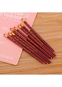 Combo 50 Viết Bút Chì + 2 Tẩy Gôm + 2 Đồ Gọt Chuốt Chì + Dao Trổ Gọt Chuốt Chì