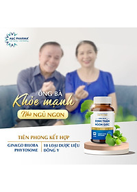 A&C Pharma Viên Uống Ngủ Ngon Dưỡng Tâm An Định Thần Ngon Giấc 150g