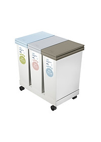 Thùng rác phân loại Hiro 3 ngăn