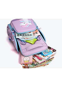 Balo học sinh tiểu học siêu nhẹ chống gù chống nước cao cấp phong cách mới