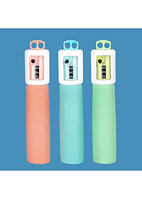 Dây nhảy thể dục sợi đan đếm số tự động Agnite - Chất lượng chuyên nghiệp siêu bền - Màu Hồng/ Xanh dương/ Xanh lá - F4111