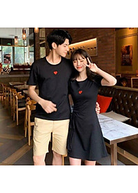 đồ đôi nam nữ, áo váy đôi chất đẹp cho các cặp đôi phong cách