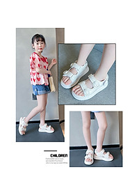 Giày Sandal quai hậu cho bé gái, thể thao siêu nhẹ, êm nhẹ chống trơn  – GSD9020