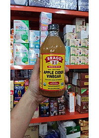 Giấm Táo Hữu Cơ Bragg Nhập Khẩu Chính Hãng Từ Mỹ
