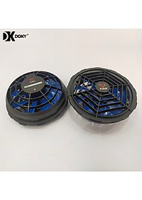 Bộ Áo Điều Hòa DOKY Nhật Bản Chất Liệu Vải Kaki Cao Cấp, PIN Dung Lượng Cao 30.000mAh, Quạt Không Chổi Than 12V Chạy Bền Khỏe - Màu Xanh Than