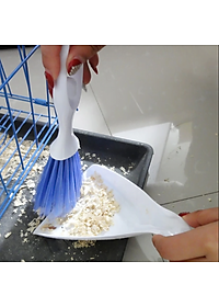 Bộ Chổi Xẻng Quét Bụi Bàn Thờ , Bàn Phím Và Nội Thất Ô Tô Mini - PaKaSa ( Màu ngẫu nhiên )
