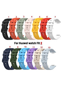 Dây Đeo SILICON dành Cho Huawei Watch Fit 2 / WatchFit 2 Chất Lượng cao
