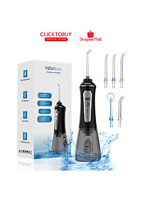 Tăm nước cầm tay h2ofloss hfp11, phiên bản mới nhất với dây sạc usb Type C và tăng cường khả năng chống nước