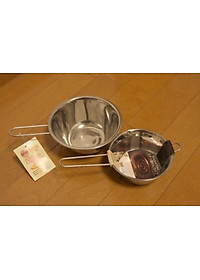 Tô Inox Φ13cm Echo Metal Có Tay Cầm Tiện Dụng, Khả Năng Chịu Nhiệt Tốt