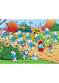 Bộ tranh xếp hình 150 mảnh – Làng Xì Trum