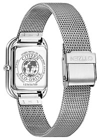 Đồng Hồ Nữ Citizen Dây Thép Không Gỉ EM0491-81D - Mặt Xà Cừ