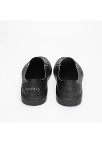 Giày nhựa lỗ nam nữ đi mưa đi biển Urban - Chất liệu Eva siêu nhẹ, chống nước, giá tốt - Đen