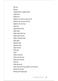 150 Thuật Ngữ Văn Học