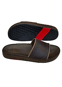 Dép Nam Quai Ngang Da Bò Thật TiTi ĐÔ Cao Cấp DNA2074d