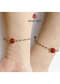 Vòng kết dây đa sắc hạt đá thiên nhiên - Ngọc Quý Gemstones