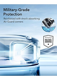 Ốp Lưng cho iPhone 16 Pro / iPhone 16 Pro Max ESR Zero Clear Case HaloLock - Hàng Chính Hãng