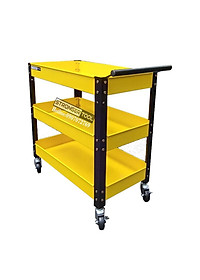 XE ĐẨY DỤNG CỤ 3 NGĂN dùng cho gagare, tiệm sửa xe, tiệm rửa xe, xưởng, gia đình