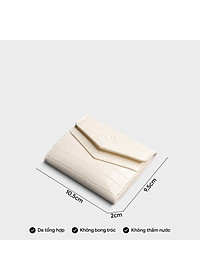 Ví Yuumy ( Thời trang nữ dáng cầm tay nhỏ gọn - Ví da Verein YV88 )