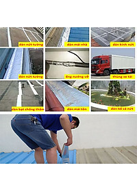 Băng Keo Chống Dột Mái Tôn Chống Thấm 10cm x 5m