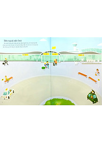 First Sticker Book - Sách Dán Hình Đầu Đời Cho Bé - Sân Bay