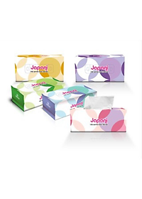 Combo 20 hộp khăn giấy lụa Japani Silk180 hai lớp kích thước 19x20cm hộp xanh - 180 tờ/hộp