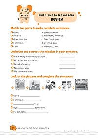 Sách 99 Ngày Em Giỏi Tiếng Anh Lớp 4