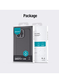 Ốp Lưng Nillkin CarboProp Magnetic Case Cho iPhone 15 Pro Max - Hàng Chính Hãng