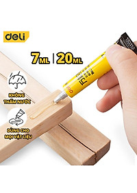 Keo Siêu Dính Đa Năng Deli - 7ml/ 20ml - Có Thể Dán Trên Mọi Bề Mặt - Phù Hợp Sửa Chữa, Ghép Nối - 7140 / 7149
