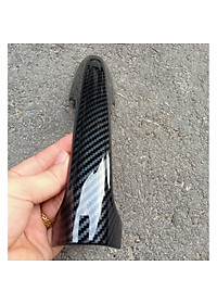 Ốp Tay + Hõm Cửa Dành Cho Xe Toyota Innova 2017 2018 2019 2020 Mẫu Carbon