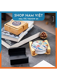 Giá Để Lót Ly Sang Trọng, Khay Úp Đế Ly